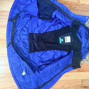 Roxy Jet Ski Solid Ski Jacket - Mazarine Blue Zebra Emboss